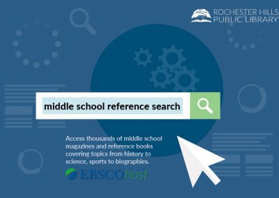 Middle School Reference Search Plus