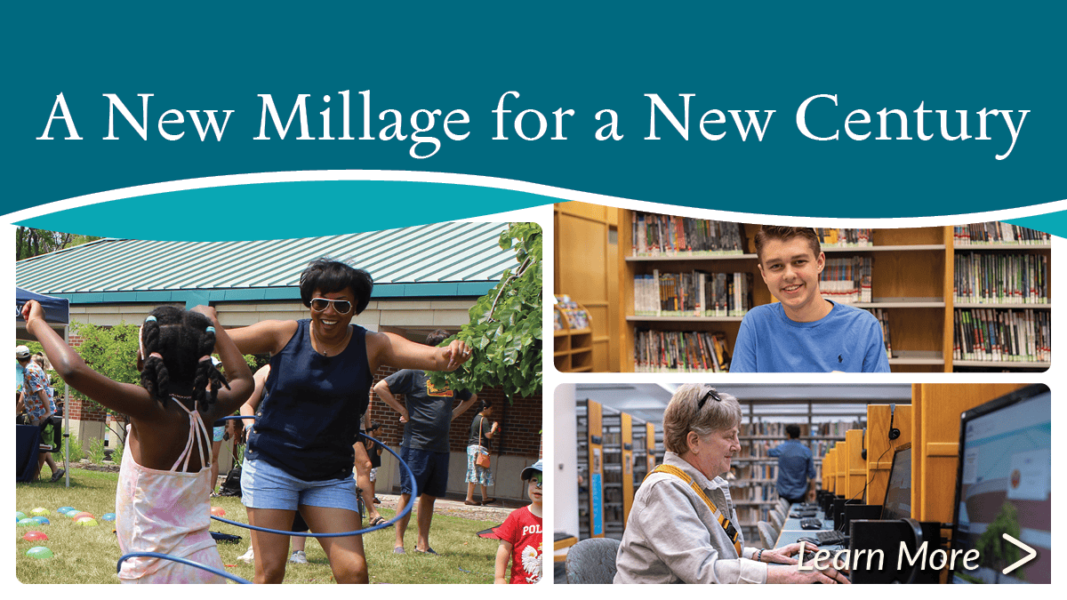 A new millage for a new century. Learn more. 